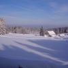 Blick vom Naturkolleg über die Winterlandschaft